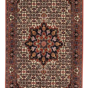 Perserteppich - Bidjar - 137 x 72 cm - dunkelbeige