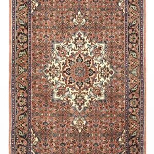 Perserteppich - Bidjar - 141 x 69 cm - dunkelrot