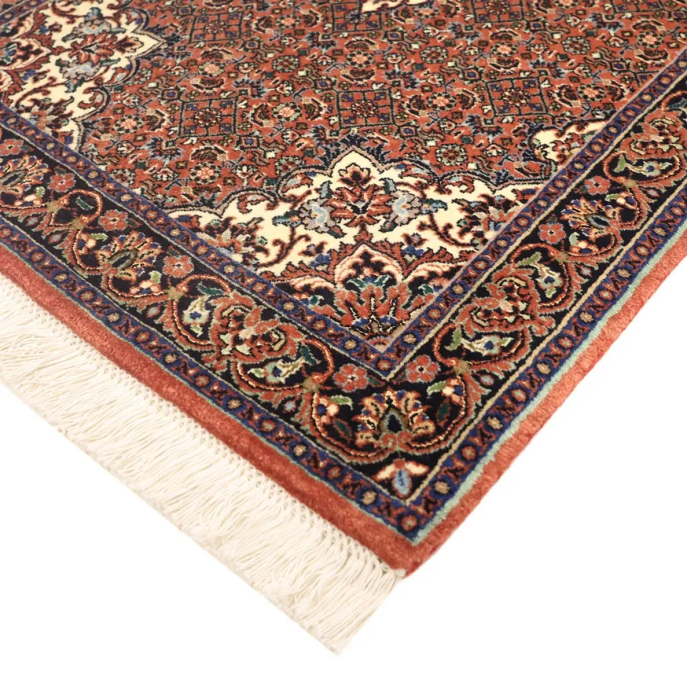 Perserteppich - Bidjar - 141 x 69 cm - dunkelrot
