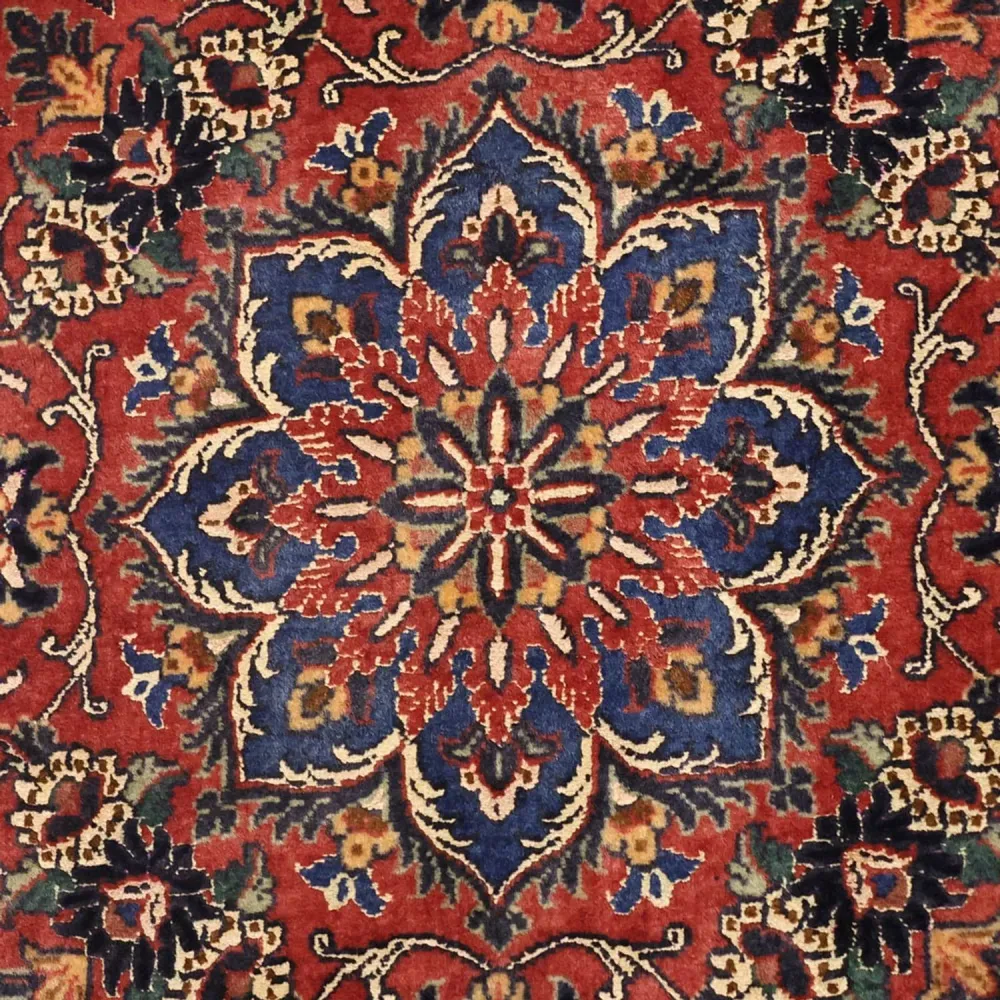 Perserteppich - Bidjar - 142 x 90 cm - dunkelrot