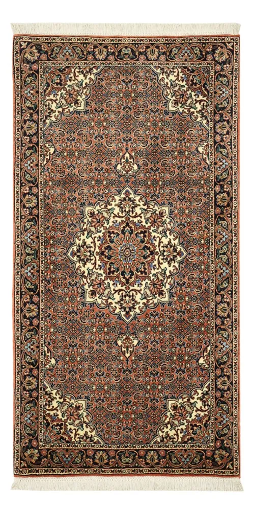 Perserteppich - Bidjar - 144 x 70 cm - dunkelbeige