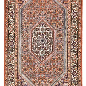 Perserteppich - Bidjar - 145 x 78 cm - bordeauxrot
