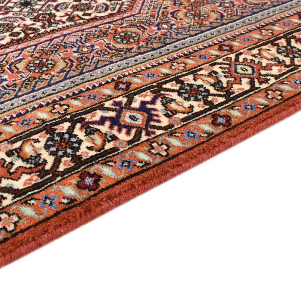 Perserteppich - Bidjar - 145 x 78 cm - bordeauxrot