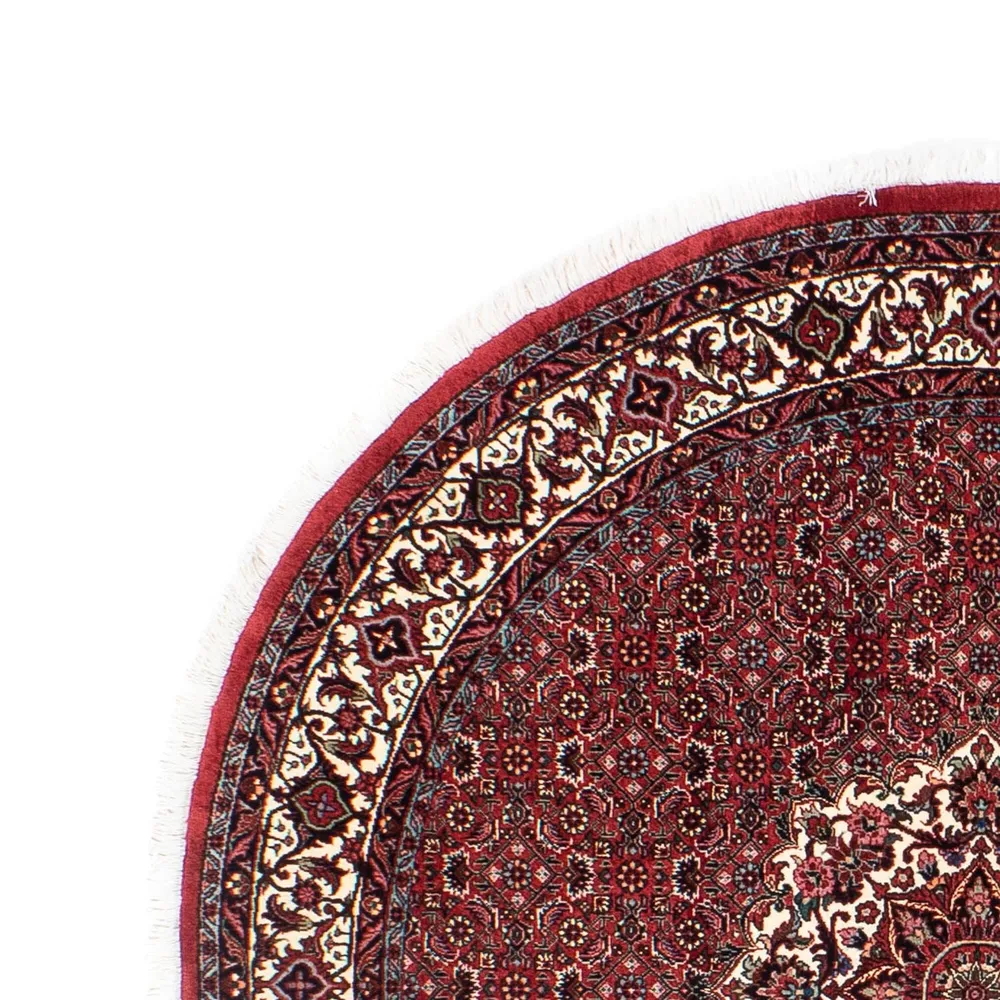 Perserteppich - Bidjar 150 x 150 cm - dunkelrot