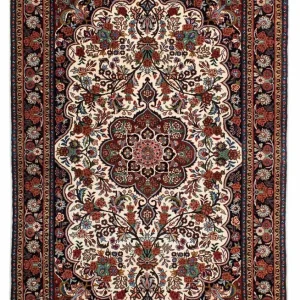 Perserteppich - Bidjar 208 x 137 cm - beige
