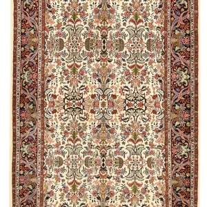 Perserteppich - Bidjar - 227 x 141 cm - dunkelbeige