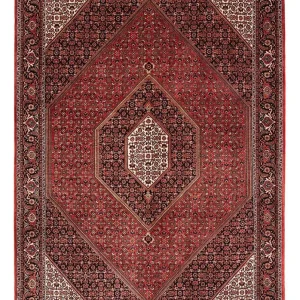 Perserteppich - Bidjar 240 x 171 cm - dunkelrot