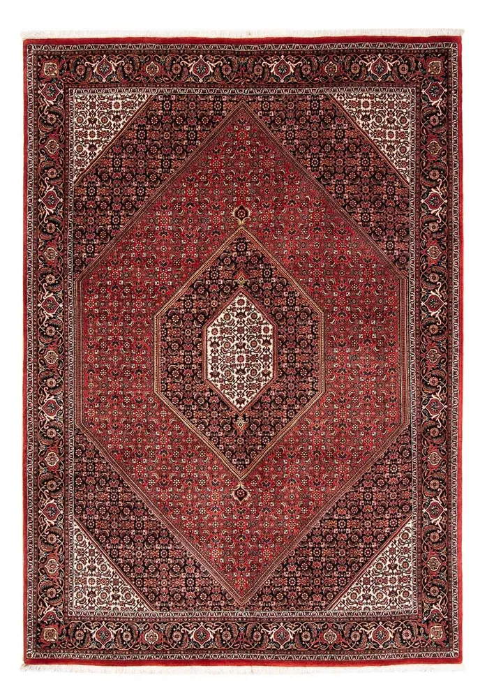 Perserteppich - Bidjar 240 x 171 cm - dunkelrot