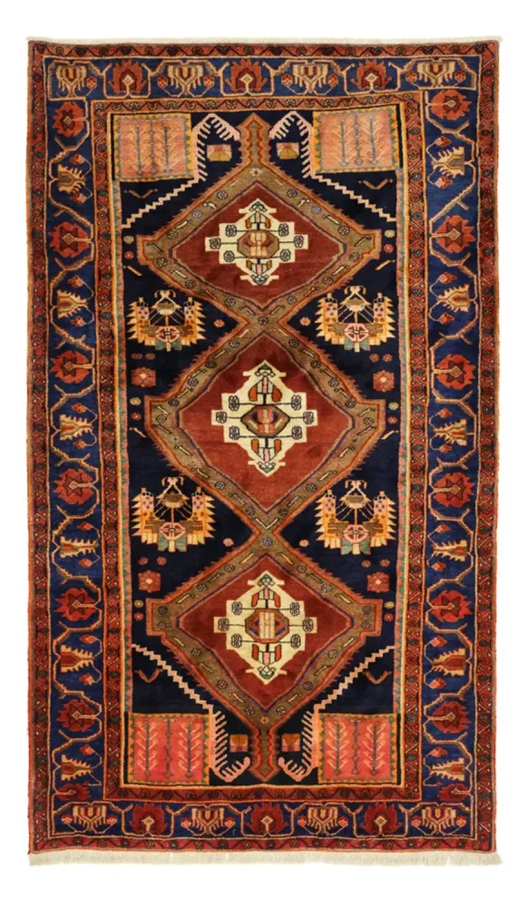 Perserteppich - Bidjar - 293 x 174 cm - dunkelrot