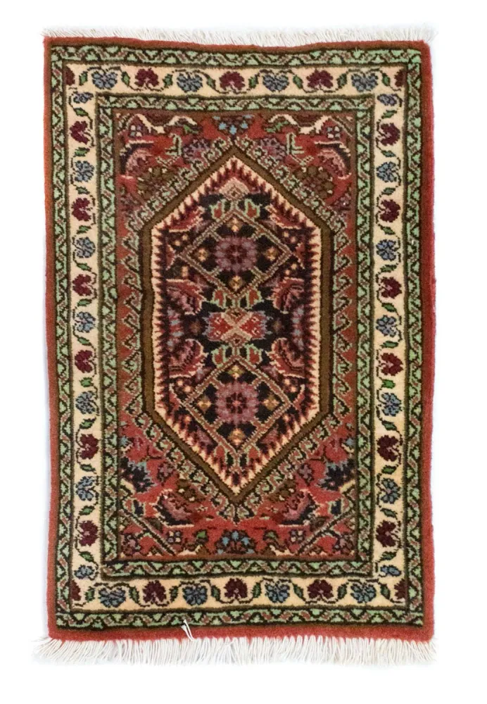 Perserteppich - Bidjar 60 x 40 cm - rot