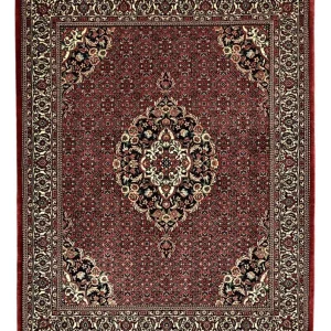 Perserteppich - Bidjar - Royal - 194 x 153 cm - dunkelrot