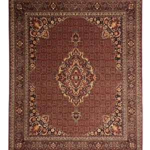 Perserteppich - Bidjar - Royal - 304 x 254 cm - terrakotta
