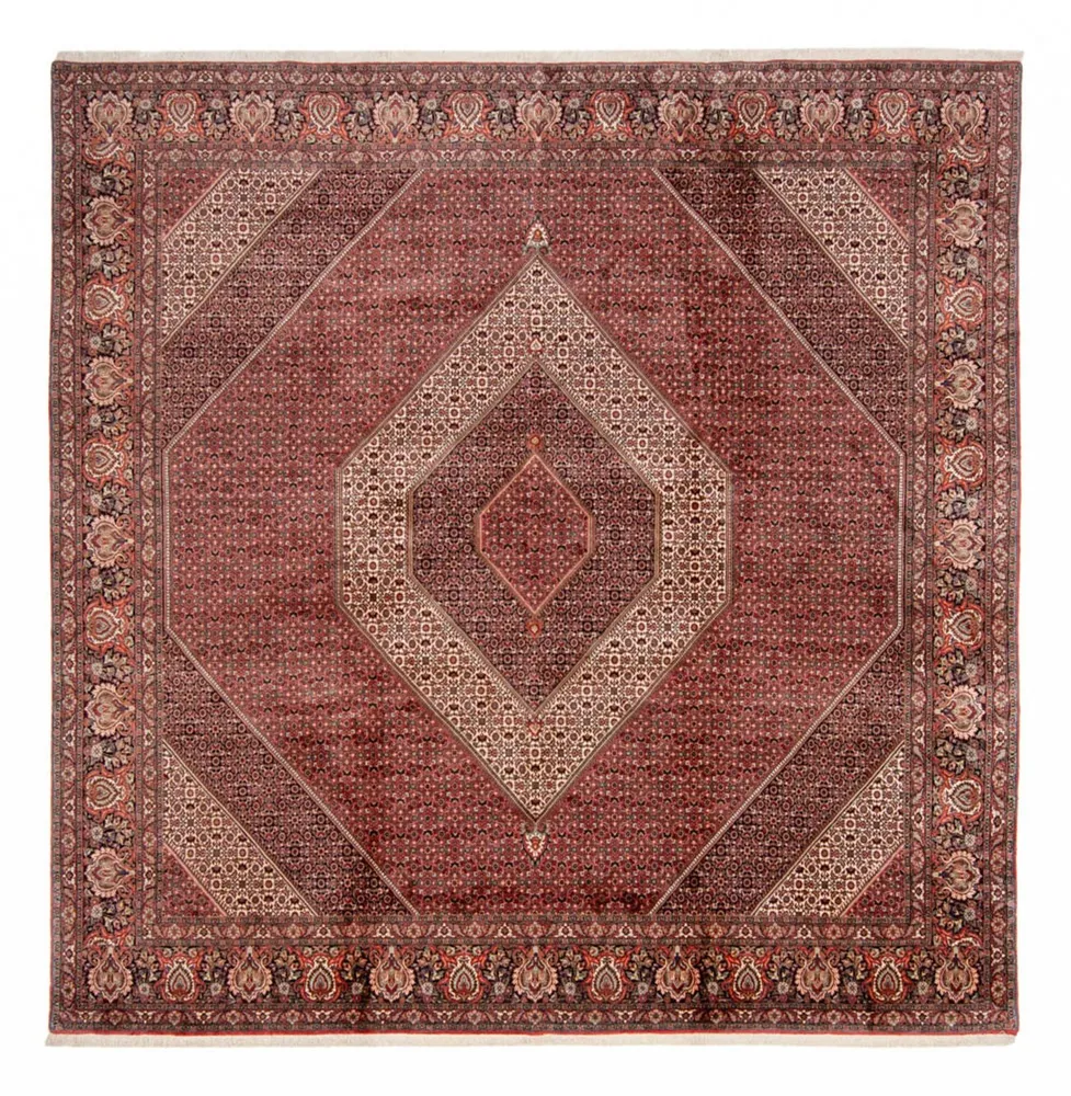 Perserteppich - Bidjar - Royal quadratisch - 359 x 355 cm - braun