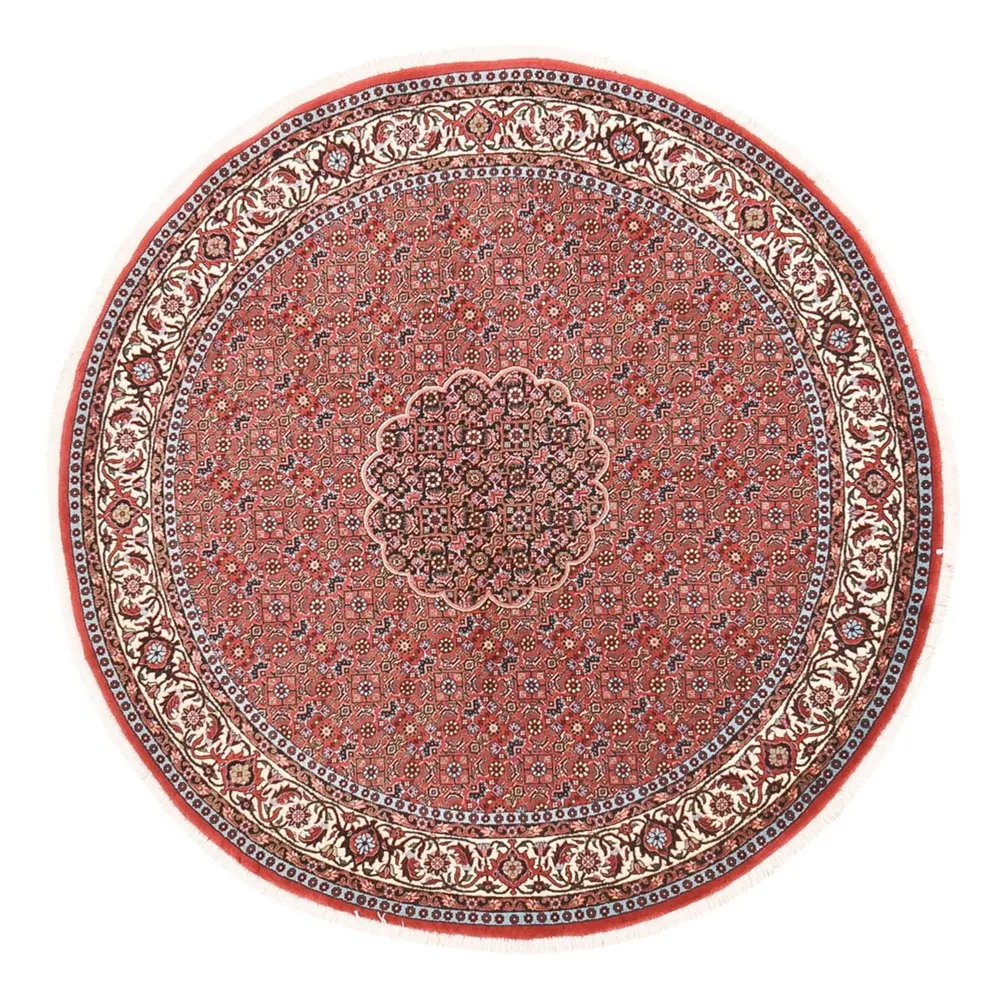 Perserteppich - Bidjar rund - 150 x 150 cm - rost