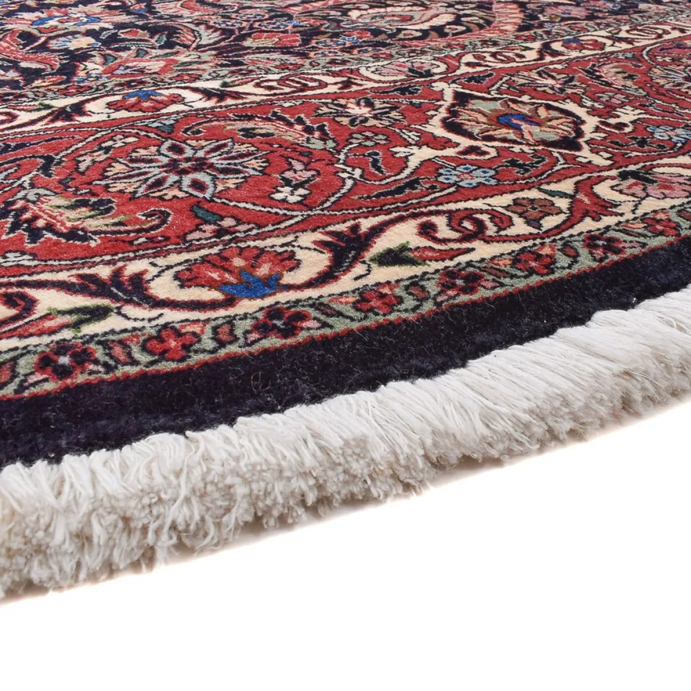 Perserteppich - Bidjar rund - 300 x 300 cm - dunkelrot