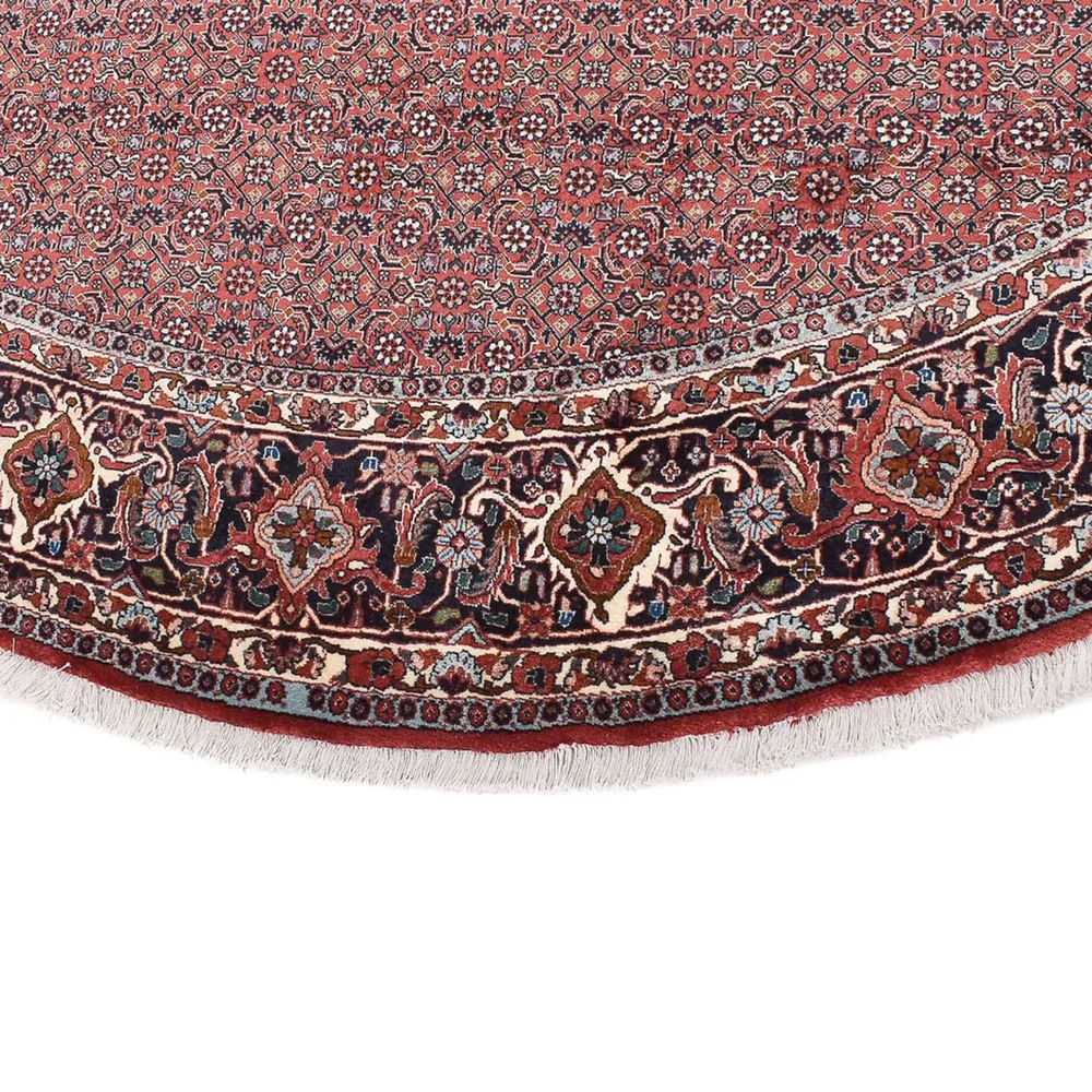 Perserteppich - Bidjar rund - 300 x 300 cm - hellrot