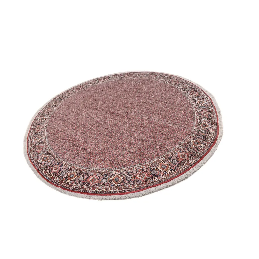Perserteppich - Bidjar rund - 300 x 300 cm - hellrot