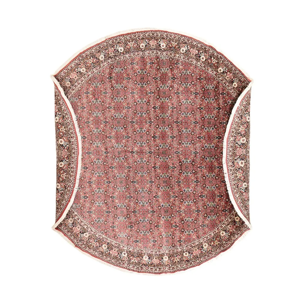 Perserteppich - Bidjar rund - 400 x 400 cm - rost