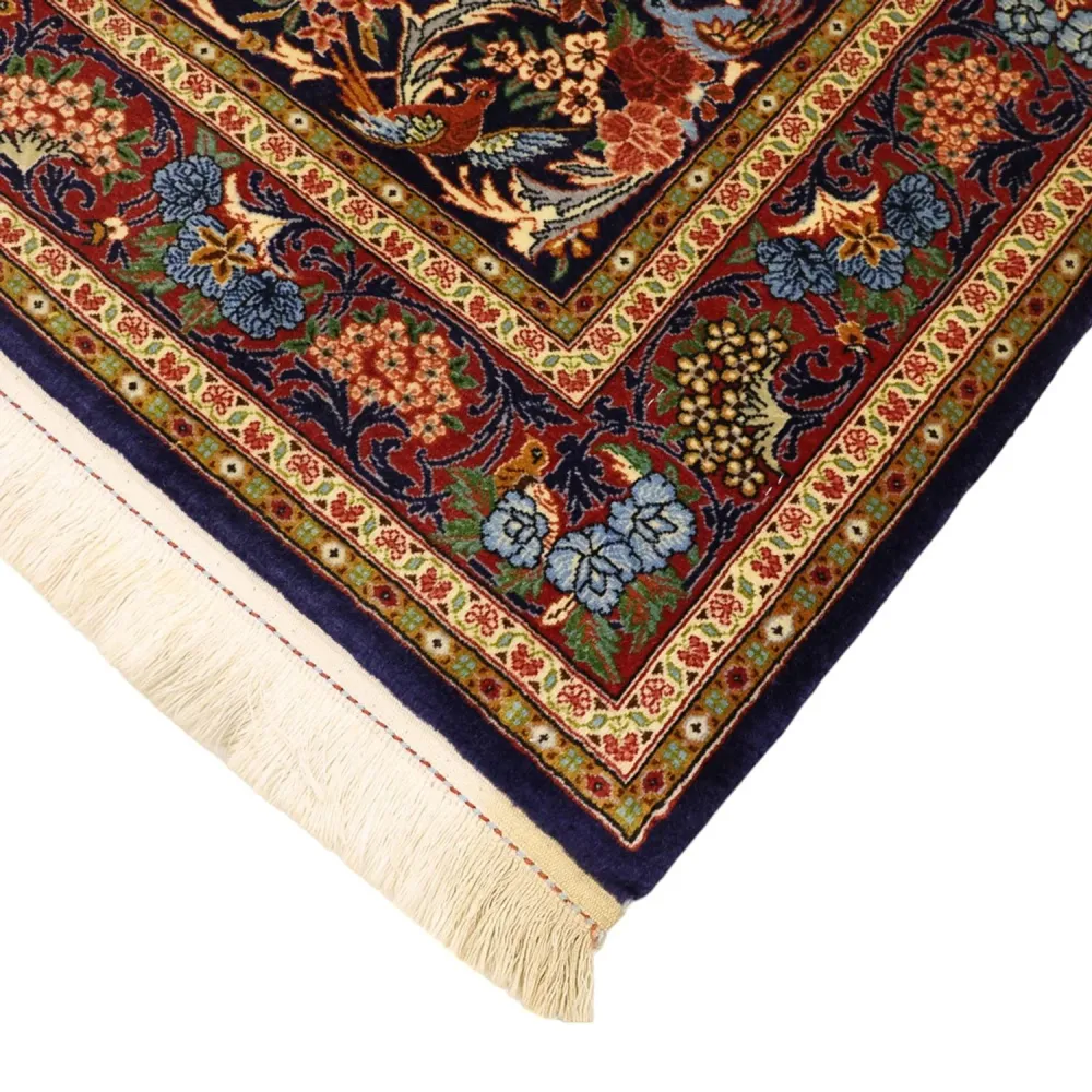 Perserteppich - Classic - 159 x 105 cm - dunkelblau