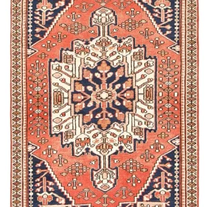 Perserteppich - Classic - 195 x 122 cm - hellrot