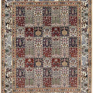 Perserteppich - Classic - 195 x 148 cm - dunkelbeige
