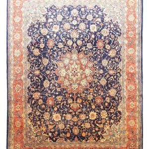 Perserteppich - Classic 370 x 277 cm - blau