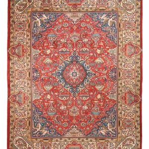 Perserteppich - Classic - 390 x 298 cm - rot