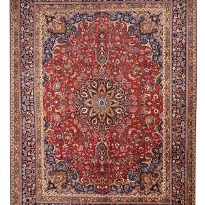 Perserteppich - Classic - 393 x 292 cm - rot