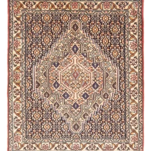 Perserteppich - Classic - 98 x 75 cm - dunkelblau