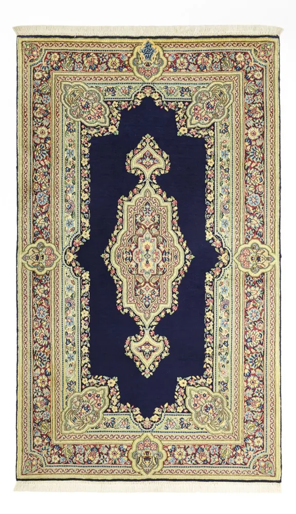 Perserteppich - Classic - Rawar - 148 x 89 cm - dunkelblau