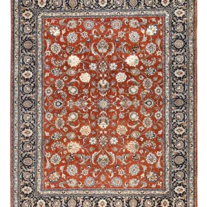 Perserteppich - Classic - Royal - 378 x 295 cm - rost