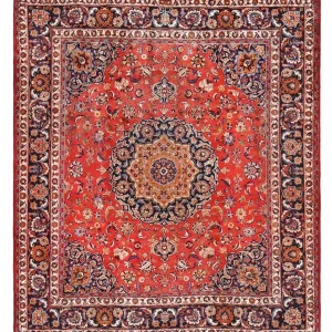 Perserteppich - Classic sonderform - 340 x 303 cm - rot