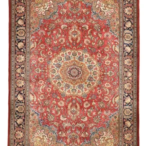Perserteppich - Ghom - 308 x 200 cm - rot