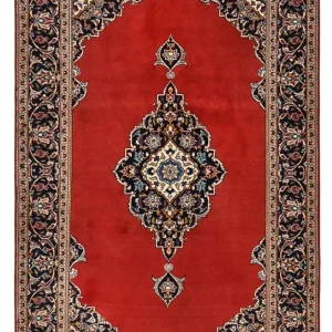 Perserteppich - Keshan - 205 x 132 cm - rot