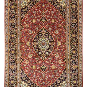 Perserteppich - Keshan - 211 x 138 cm - rot