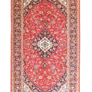 Perserteppich - Keshan 251 x 146 cm - rot