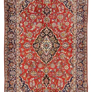Perserteppich - Keshan - 260 x 148 cm - rot