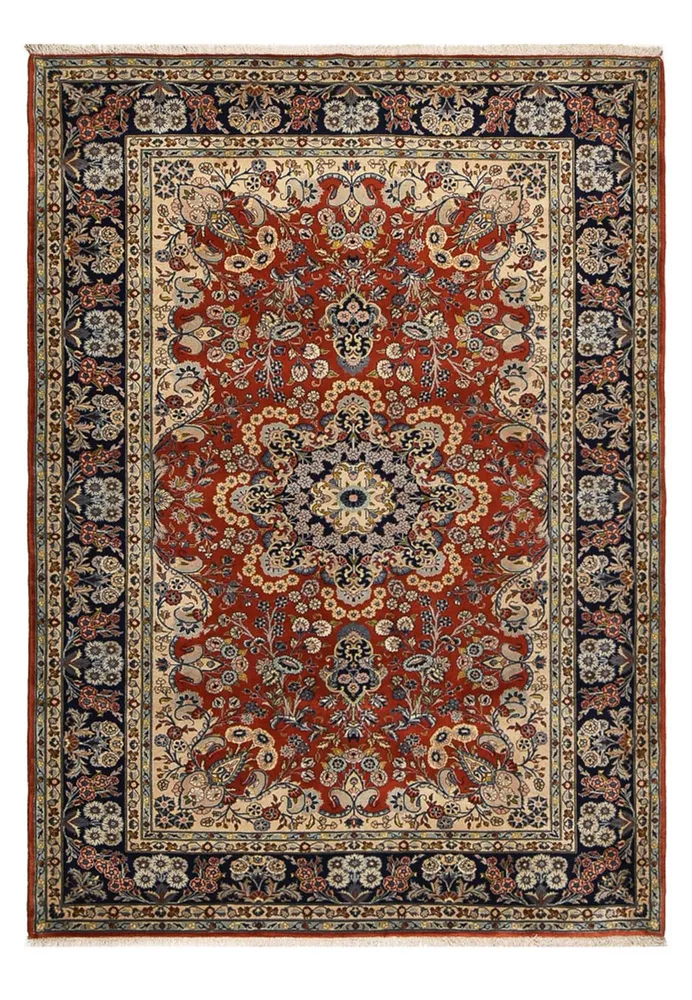 Perserteppich - Keshan - 288 x 208 cm - dunkelrot