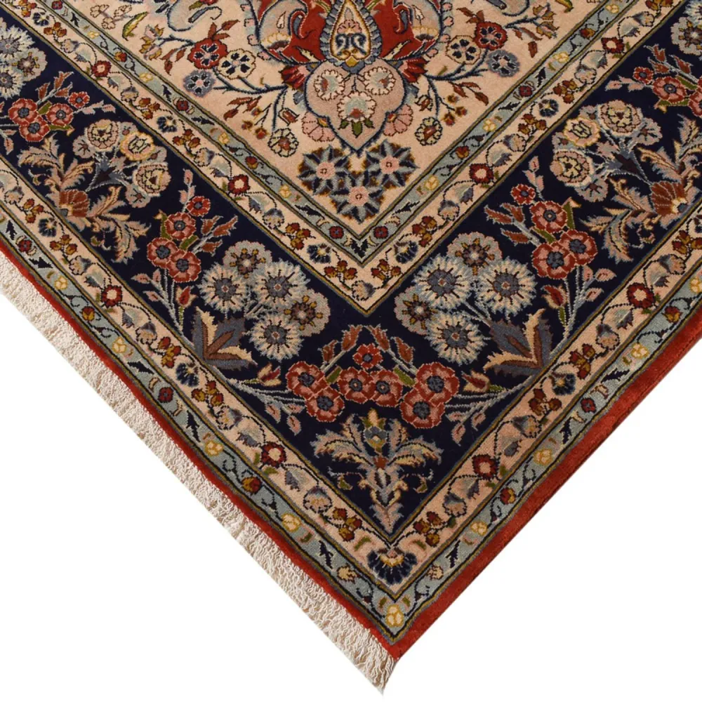 Perserteppich - Keshan - 288 x 208 cm - dunkelrot