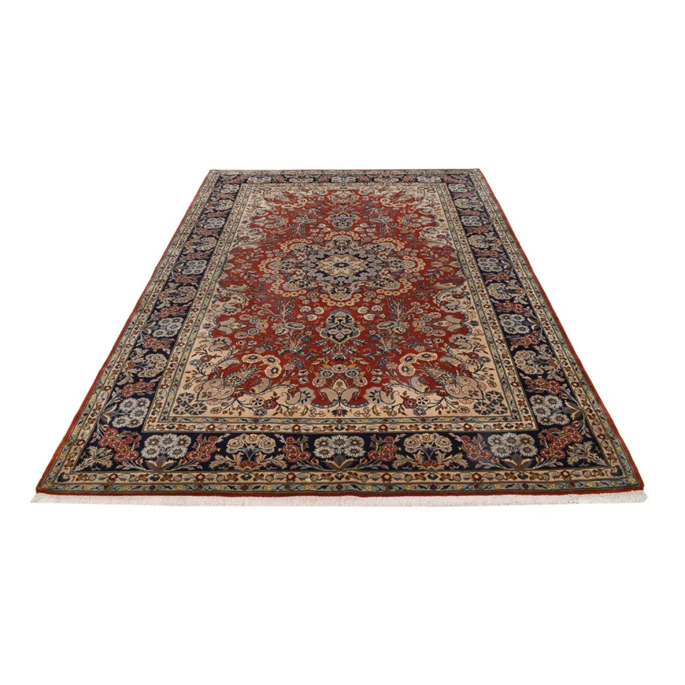 Perserteppich - Keshan - 288 x 208 cm - dunkelrot