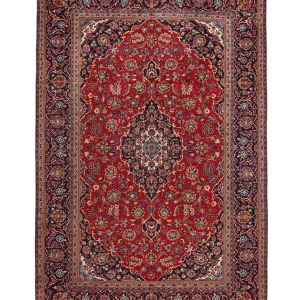 Perserteppich - Keshan 300 x 200 cm - rot