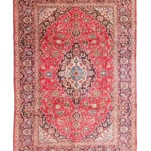 Perserteppich - Keshan 304 x 210 cm - rot