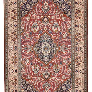 Perserteppich - Keshan - 326 x 209 cm - hellrot