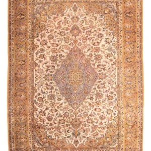 Perserteppich - Keshan 330 x 230 cm - beige