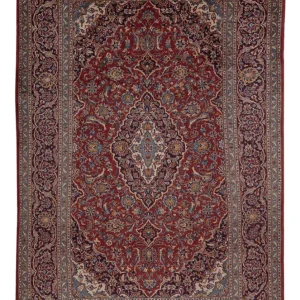Perserteppich - Keshan - 332 x 218 cm - rost