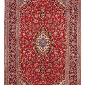 Perserteppich - Keshan - 335 x 210 cm - rot