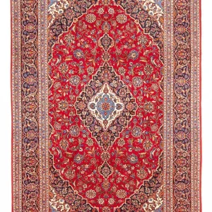Perserteppich - Keshan - 340 x 220 cm - rot