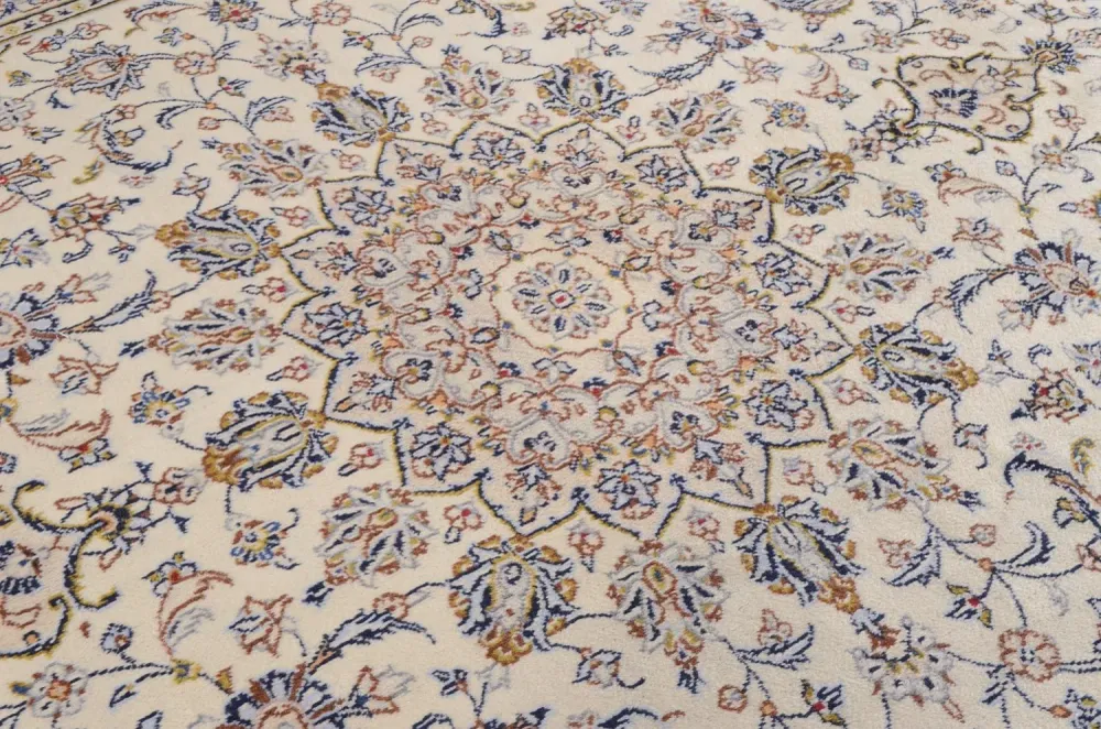 Perserteppich - Keshan 344 x 250 cm - beige