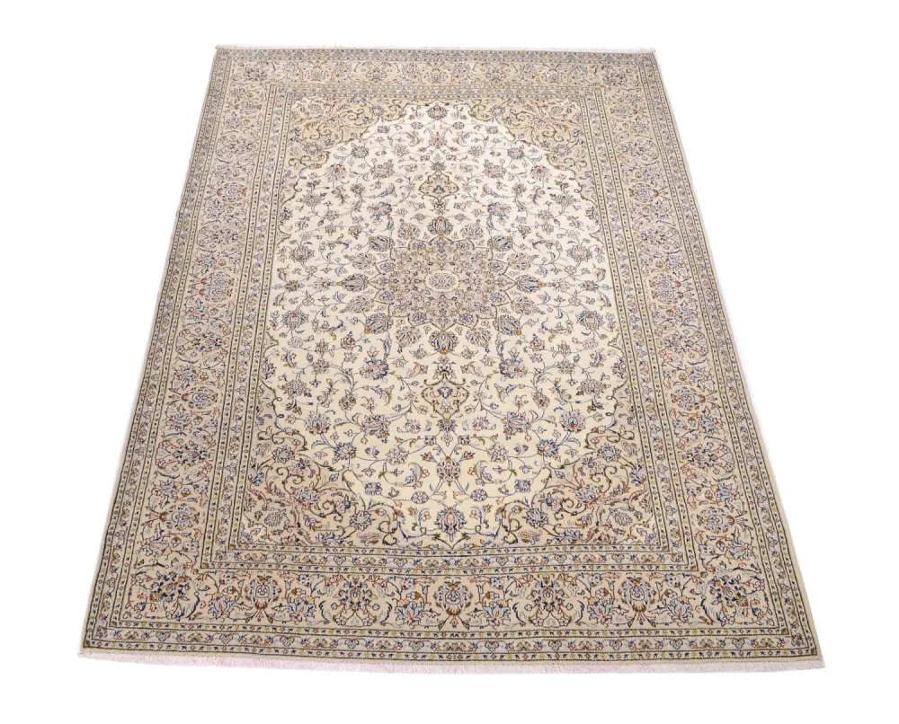 Perserteppich - Keshan 344 x 250 cm - beige