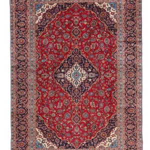 Perserteppich - Keshan 345 x 237 cm - rot